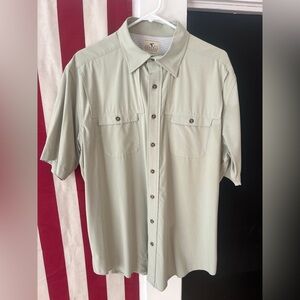 GenTeal Safari Short Sleeve Vented Shirt; Large